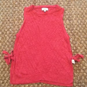 Lucky Brand coral tank size XS